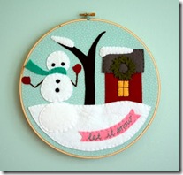 winter applique