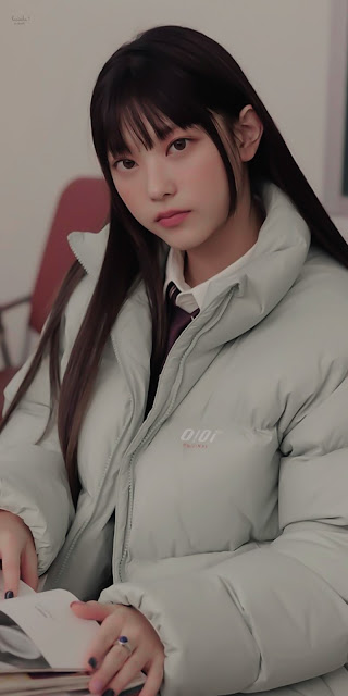 Haerin × NewJeans (Wallpapers/ Lockscreens)