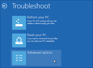 Solusi dan Cara Mengatasi Windows 8 Gagal Masuk Booting