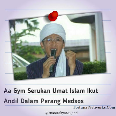 <img src="Kyai Aa Gymnastiyar.jpg" alt="Kyai Aa Gymnastiyar 'Serukan Umat Islam Ikut Andil Dalam Perang Media Sosial'">