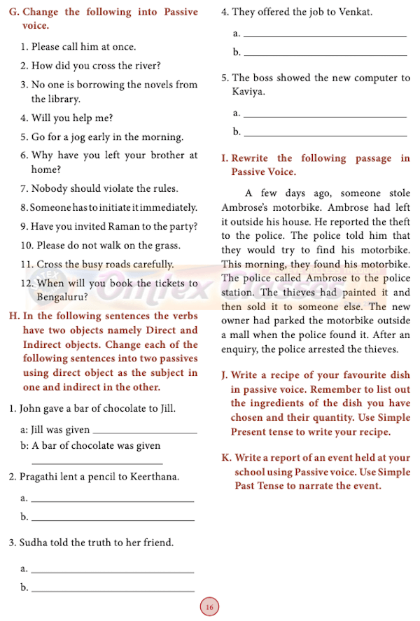 Chapter 1: His First Flight, Samacheer Kalvi, solutions for English, Class 10th SSLC, Tamil Nadu State Board,