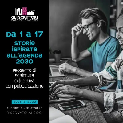 Da 1 a 17, storie ispirate all’agenda 2030: un progetto di scrittura collettiva con pubblicazione