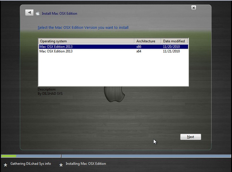 Windows 7 Mac OSX Edition 2013 x86 x64 DiLshad Sys ...