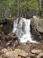 Eagle Cascade between Cadillac Mtn and Eagle Lake in Acadia Maine