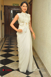 Actress Pragya Jaiswal Stills in Beautiful White Dress at turodu Audio Launch  0067.JPG
