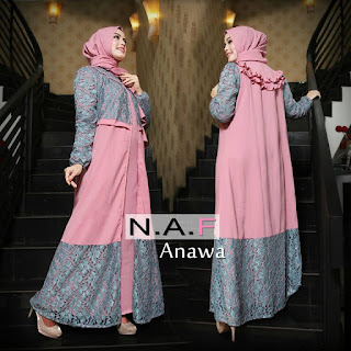 Annawa Dress by Naf Pink