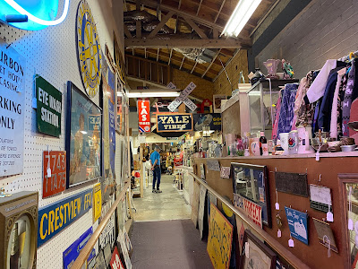 interior of Great American Antiques in Paso Robles, California