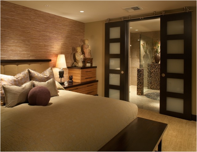Asianinspired Bedroom Design