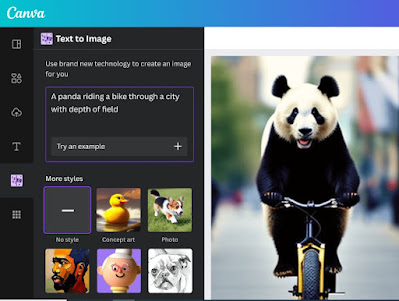 Text to Image Canva