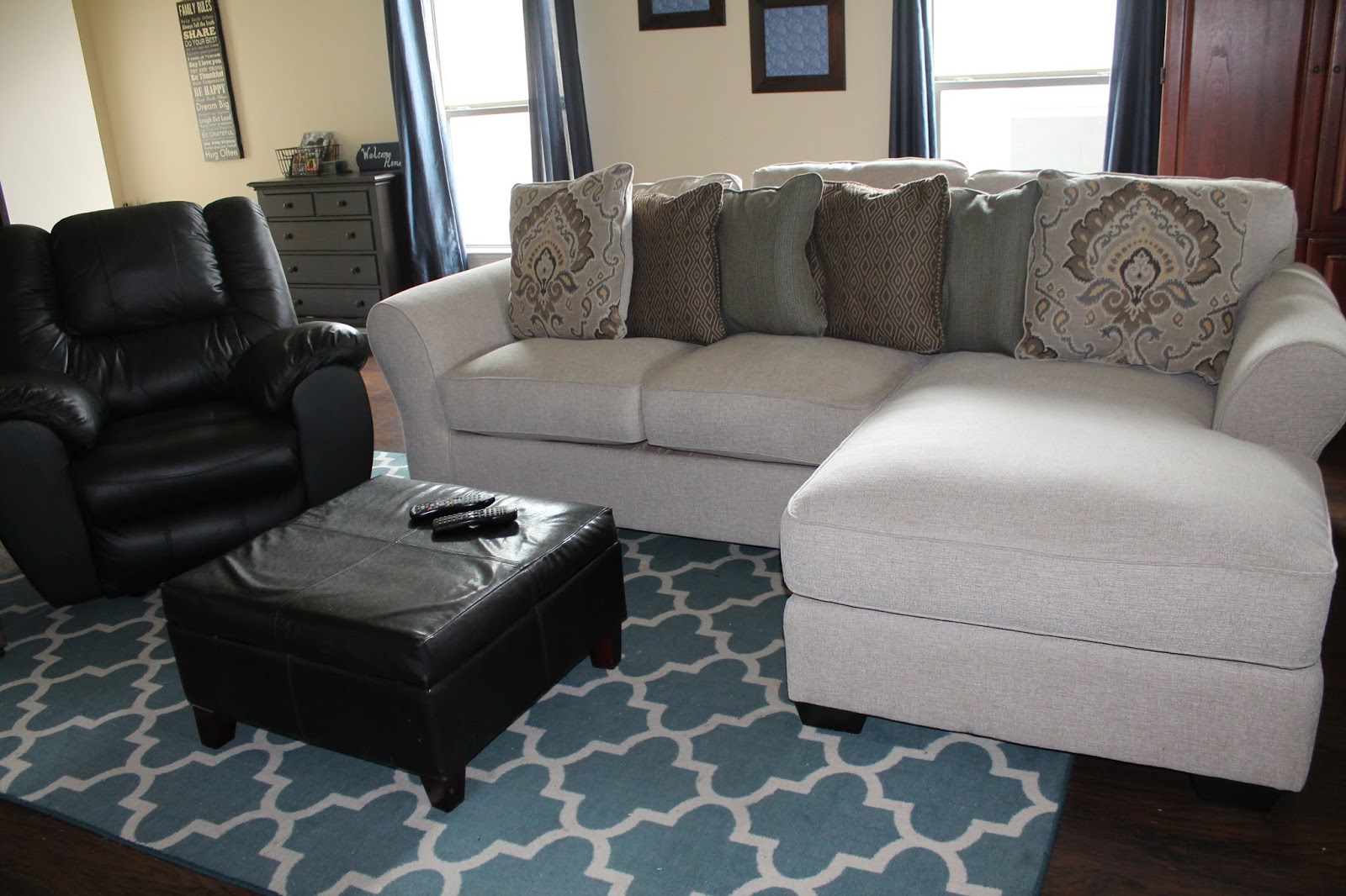 New Furniture The Ashley Wilcot Collection And McAdams Recliner