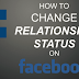 Changing Relationship Status On Facebook