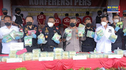 Bea Cukai dan Polri Amankan 53,6 Kg Sabu Yang Akan Masuk ke Aceh