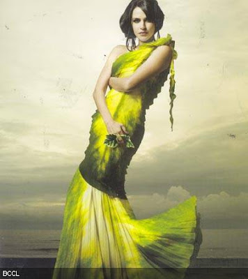 Neha Dhupia Hot Go Green Calendar 2010 Photoshoot