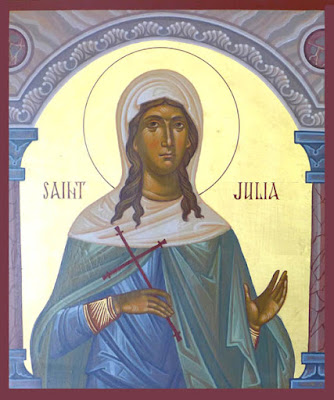 Αποτέλεσμα εικόνας για Virgin Martyr Julia of Carthage