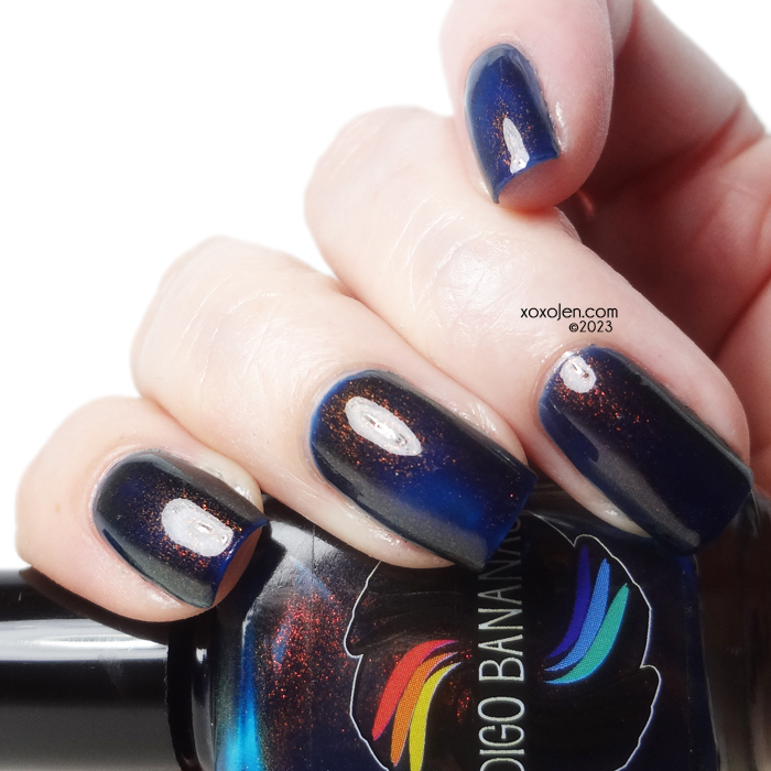 xoxoJen's swatch of Indigo Bananas Dark Star (D)