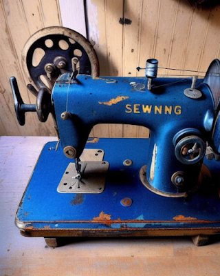 AI Generated Sewing Machine