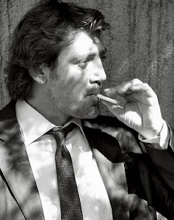 javier bardem smoking