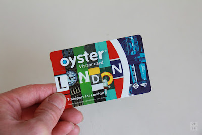 Londres - Métro - Oyster Visitor Card