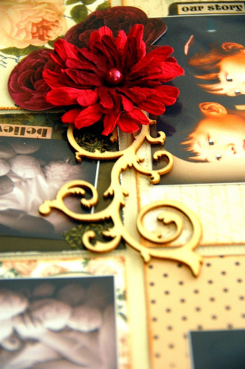 Choose Happiness Misc Me Pages by Irene Tan using BoBunny Rose Cafe collection