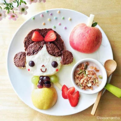 Adorable food art by Samantha Lee