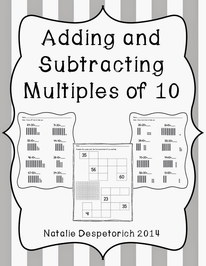 Adding and Subtracting Multiples of 10 - The Neat and Tidy ...