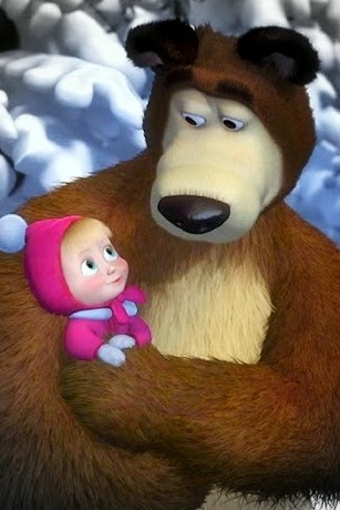 Gambar Kata Kata Lucu Masha And The Bear  Holidays OO