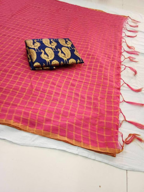  Chanderi Cotton Saree