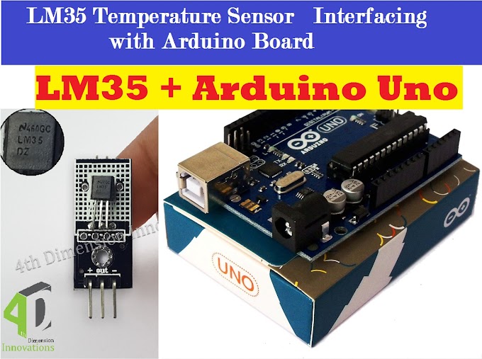 LM35 temperature sensor interfacing with Arduino board