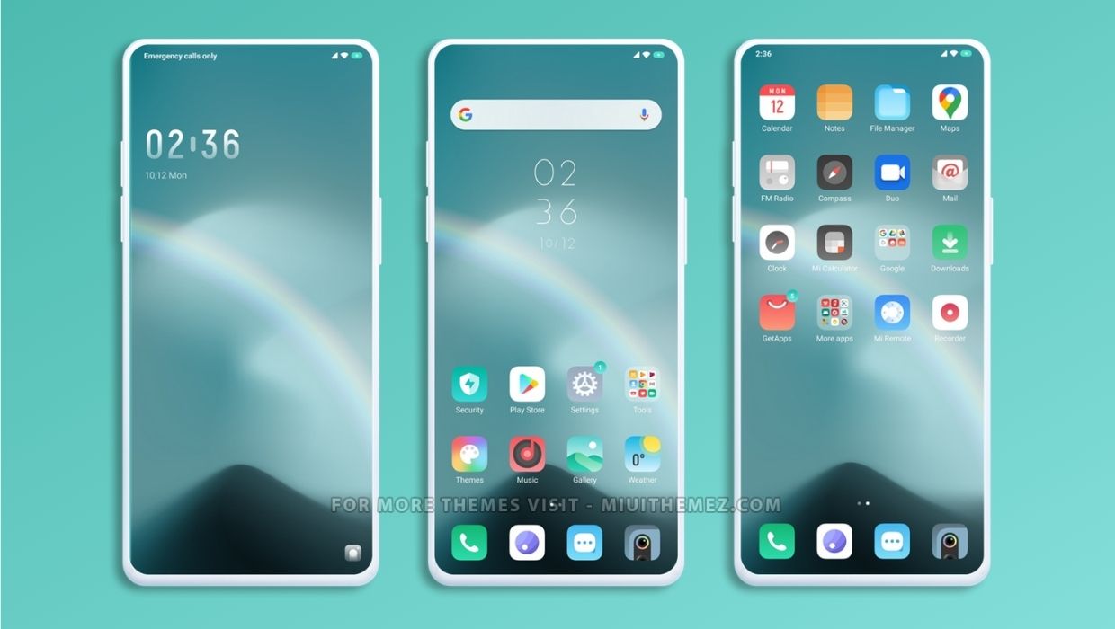 Glass PRO MIUI Theme