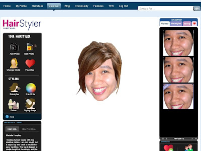 virtual hairstyler. virtual hairstyler ni. raju123