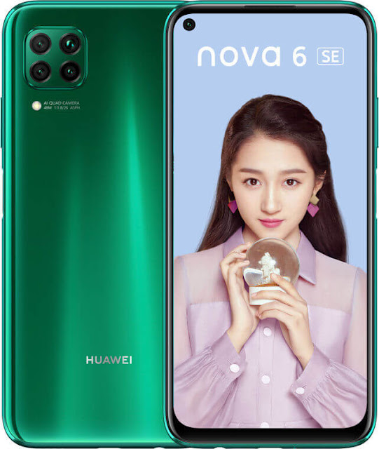 Huawei Nova 6 SE Green