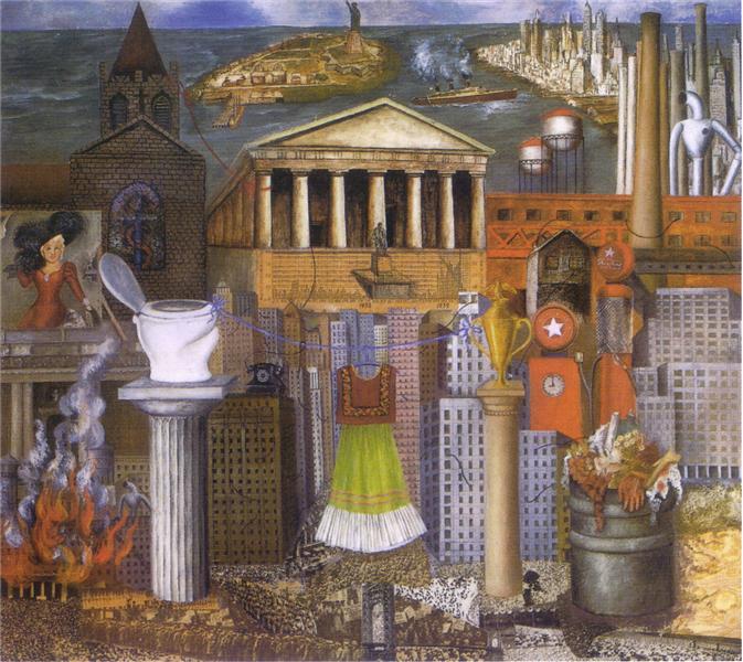 My Dress Hangs There, Frida Kahlo, 1933