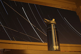 camelbak bottle with star trails