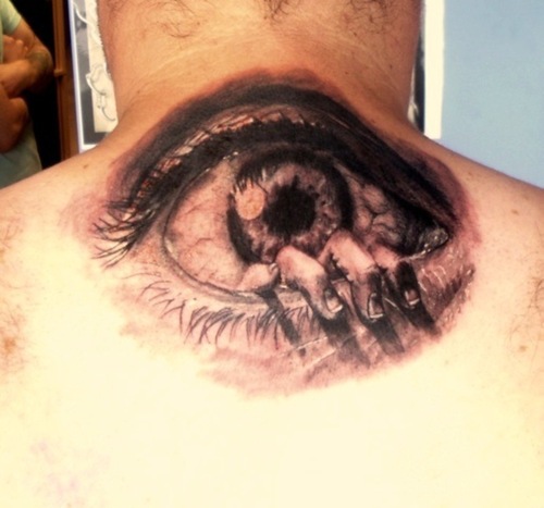 tattoo on eye. Eye Tattoos