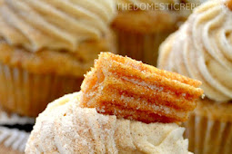 Churro Cupcakes