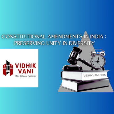 Title of the Article, Vidhik Vani logo, image of books, order and clock