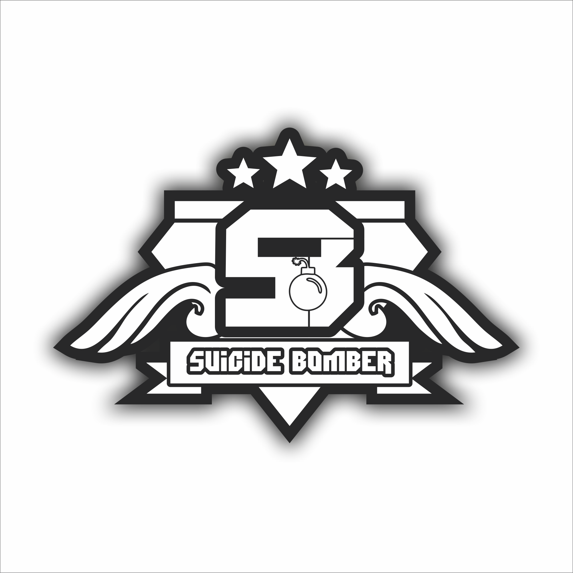 Logo "Suicide Bomber" Tim Tournamen ESport