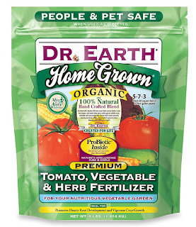 Dr. Earth Organic 5 Tomato, Vegetable and Herb Fertilizer is a superior blend of fish bone meal