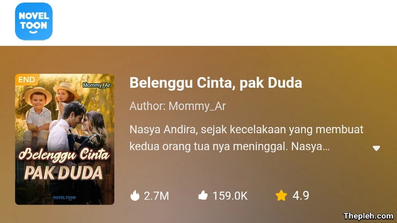 Novel Belenggu Cinta, Pak Duda Gratis