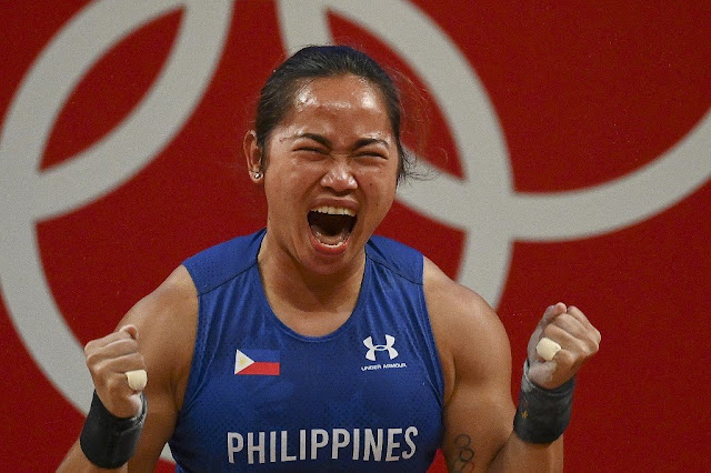 Hidilyn Diaz Wins Gold in Weightlifting in 2021 Olympics