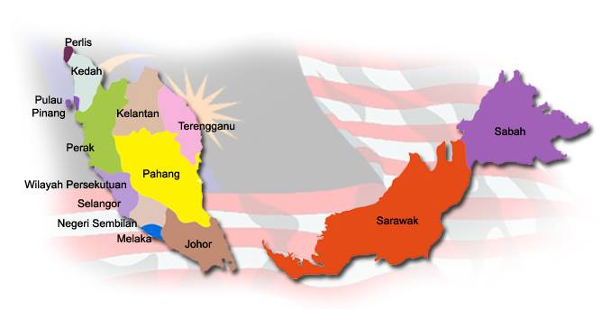 呐喊: Peta Malaysia