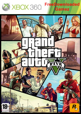 Grand Theft Auto 5 Free Download Xbox 360 Game Cover Photo