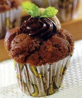 Cara Membuat Kue Muffin Coklat Kacang