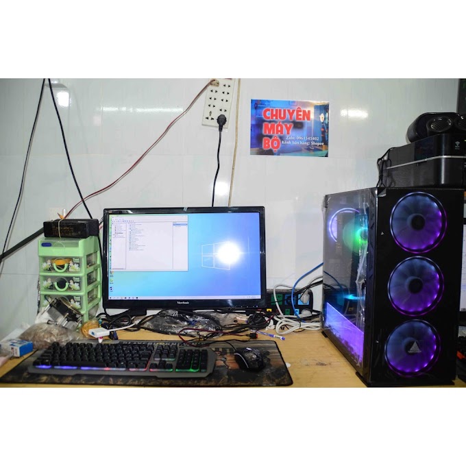 [ lenhutlong20 ] Case máy tính PUBG Liên Minh LOL Fifa 4 max setting Đột Kích Ram 16gb xeon i7 HDD500GB SSD 120gb 750ti