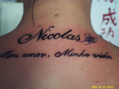 TATTOO DE LETRAS