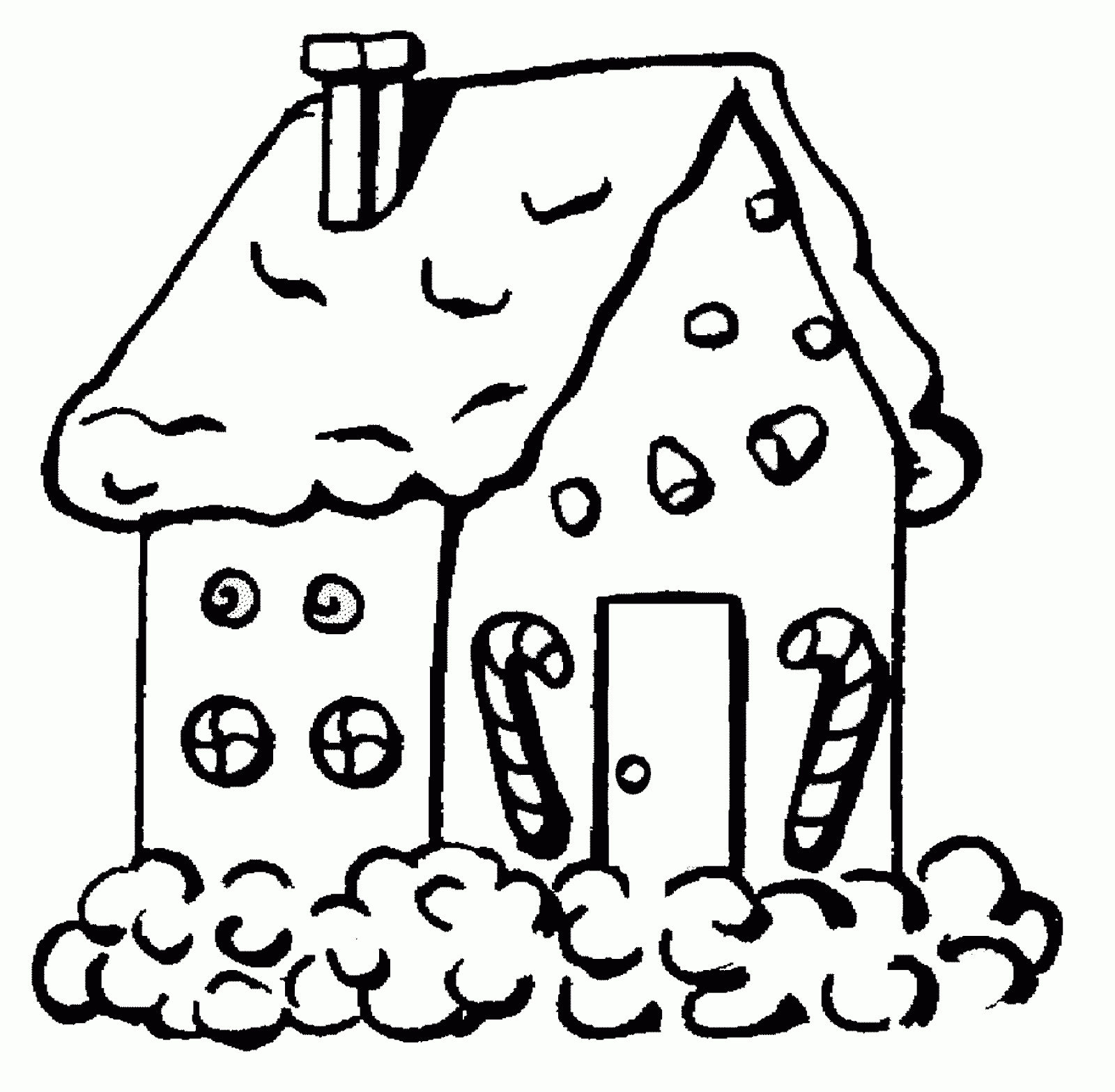 Coloriage gratuit maison HANTEE Jedessine Coloriage De Maison A Imprimer Gratuit