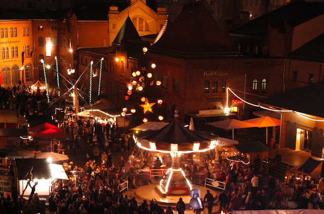 Lucia Christmas Market at the Kulturbrauerei, Berlim