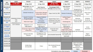 Panduan dan Jadwal Belajar Dari Rumah di TVRI Minggu Ke Enam 17 - 23  Agustus 2020