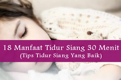 18 Manfaat Tidur Siang 30 Menit (Tips Tidur Siang Yang Baik)