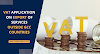 VAT Application on Export of Services Outside GCC Countries